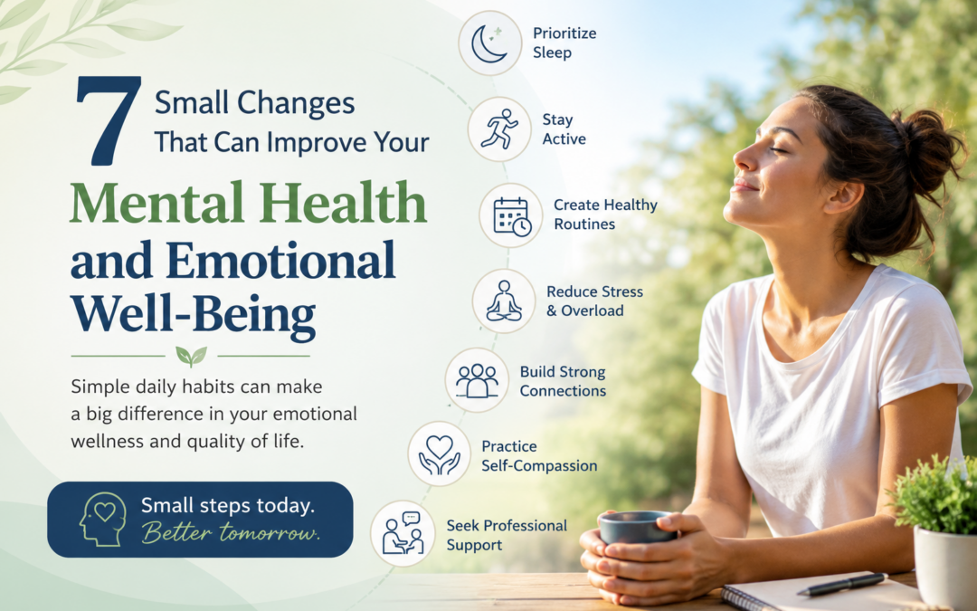 7 Small Changes That Can Improve Your Mental Health and Emotional Well-Being